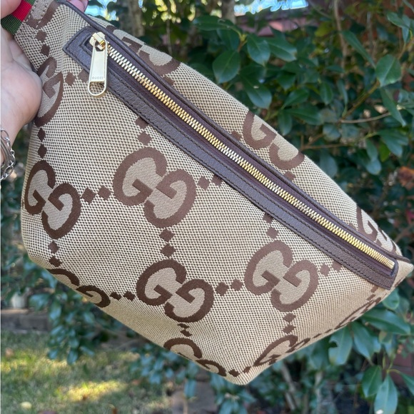 Gucci GG Jumbo Monogram Waist Belt Bag or Bumbag - Picture 15 of 16